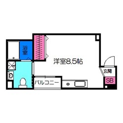 粉浜駅 徒歩4分 5階の物件間取画像